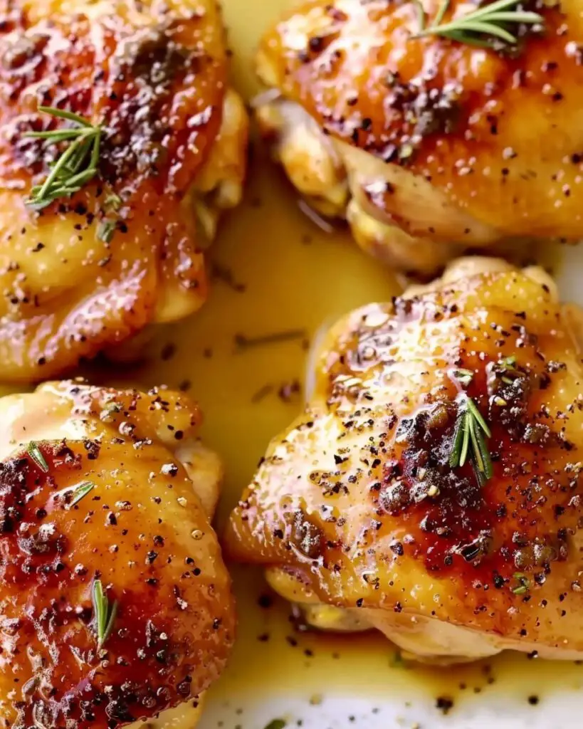 Maple-Dijon Chicken Thighs