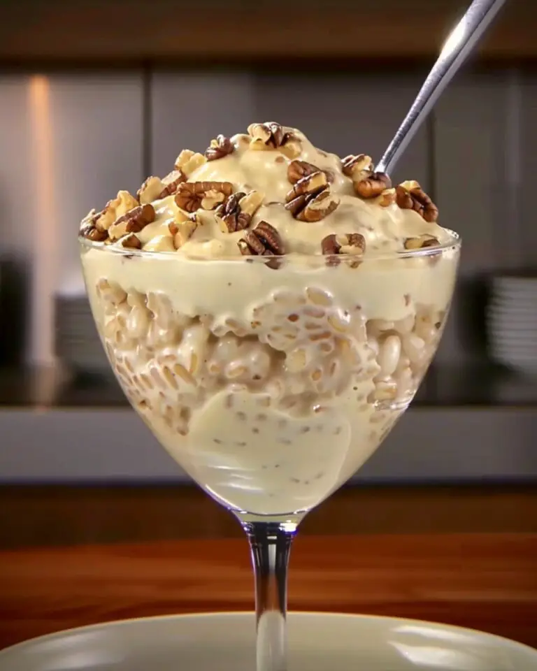 Maple Pecan Rice Pudding