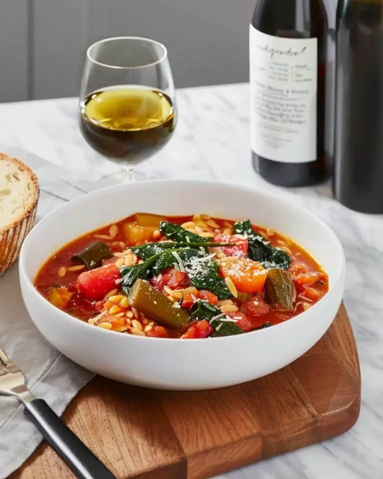 Mediterranean Orzo Vegetable Soup