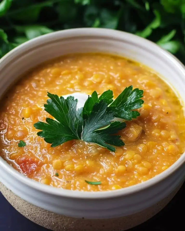 Smoky Red Lentil Stew