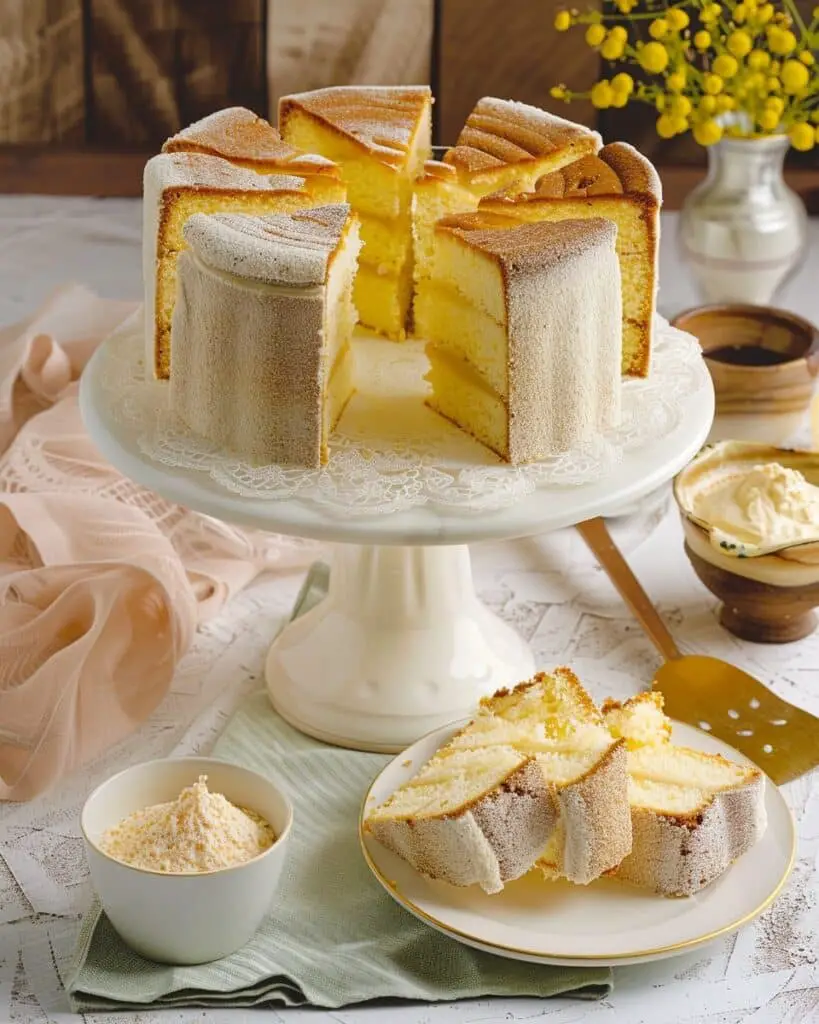 Saffron Milk Cake
