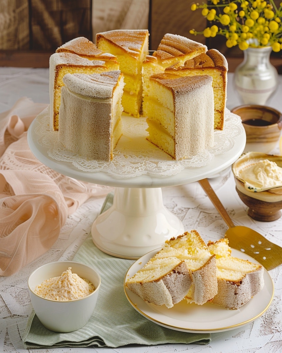 Saffron Milk Cake