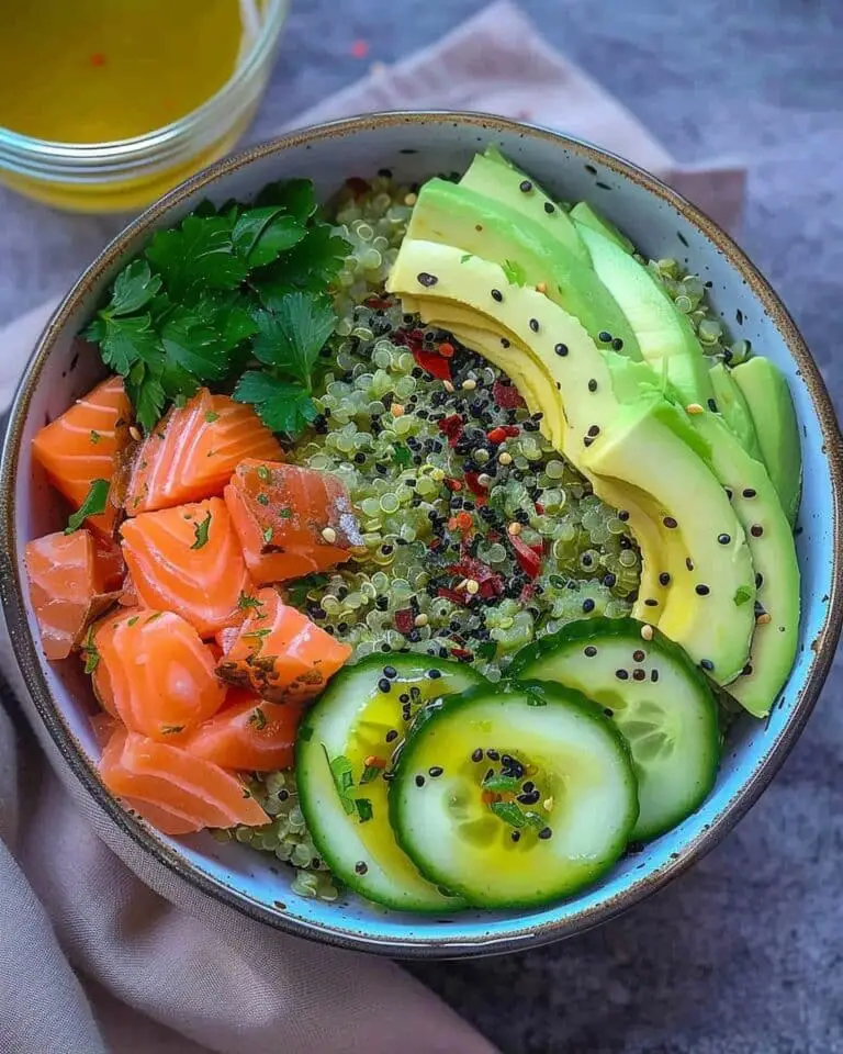 Salmon Quinoa Bowl