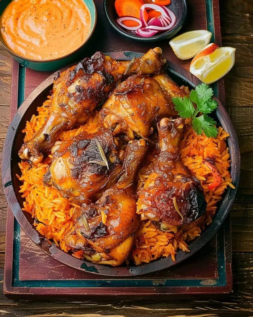 Persian Chicken with Barberry Rice (Zereshk Polo ba Morgh)