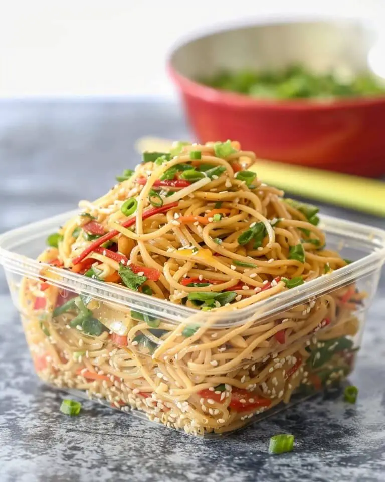 Sesame Peanut Noodles