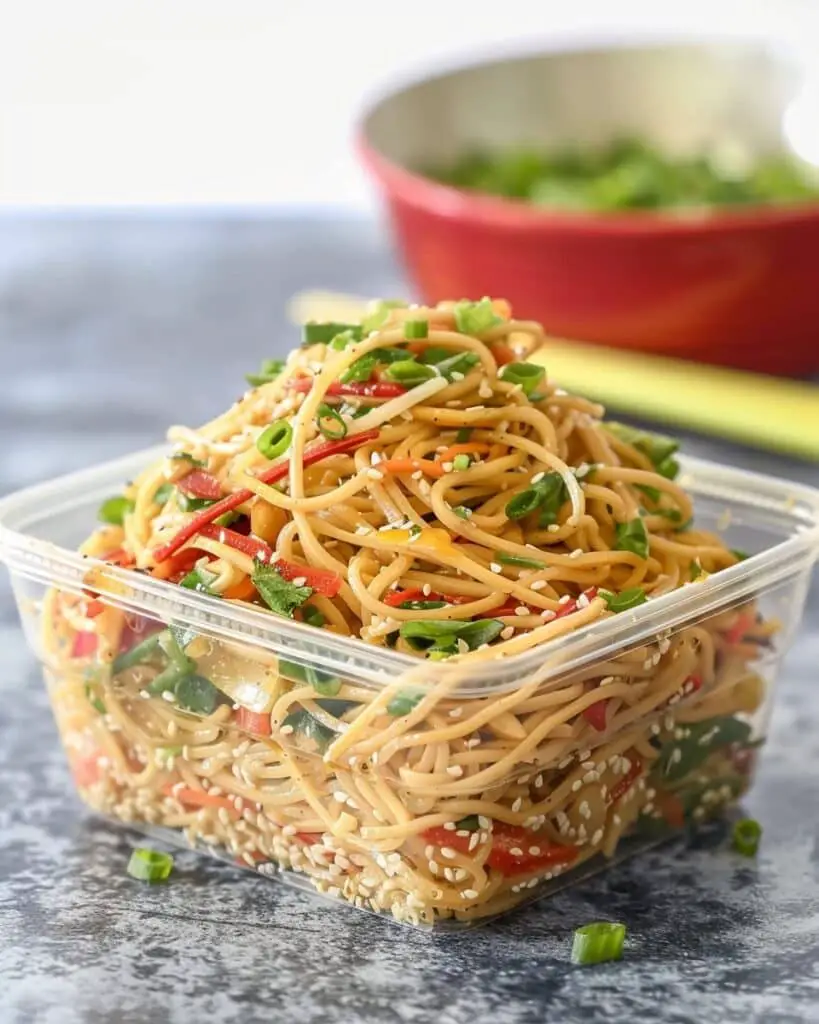 Sesame Peanut Noodles