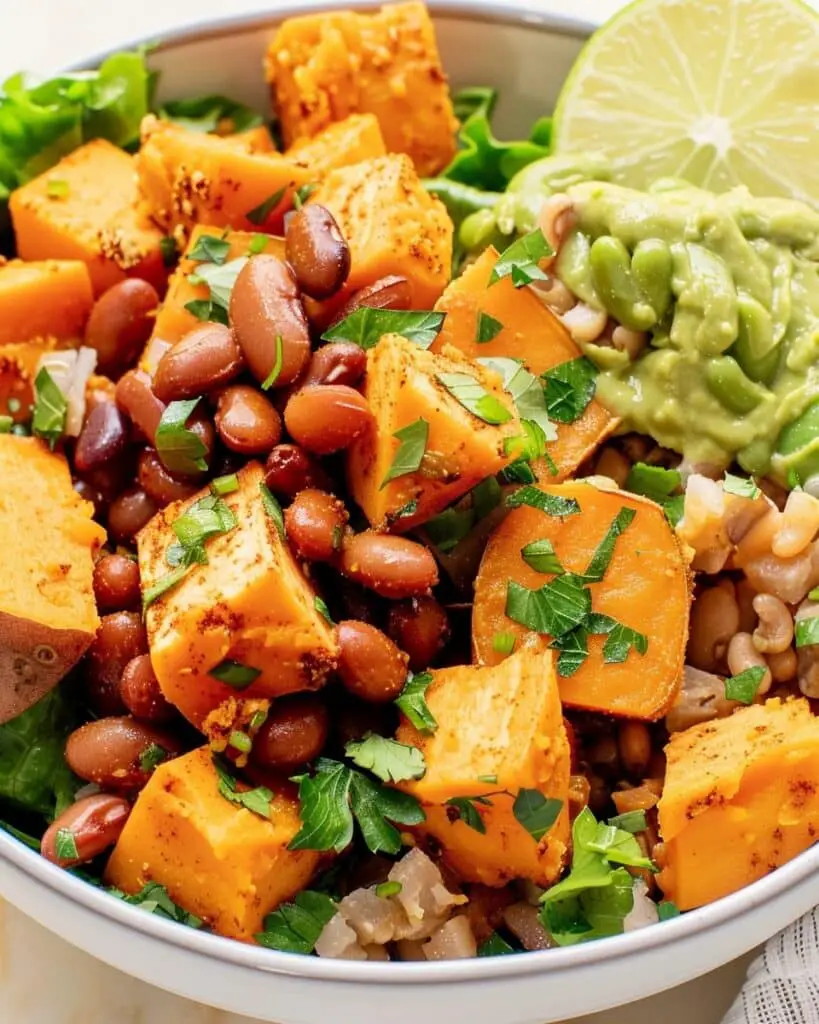Smoky Sweet Potatoes & Beans