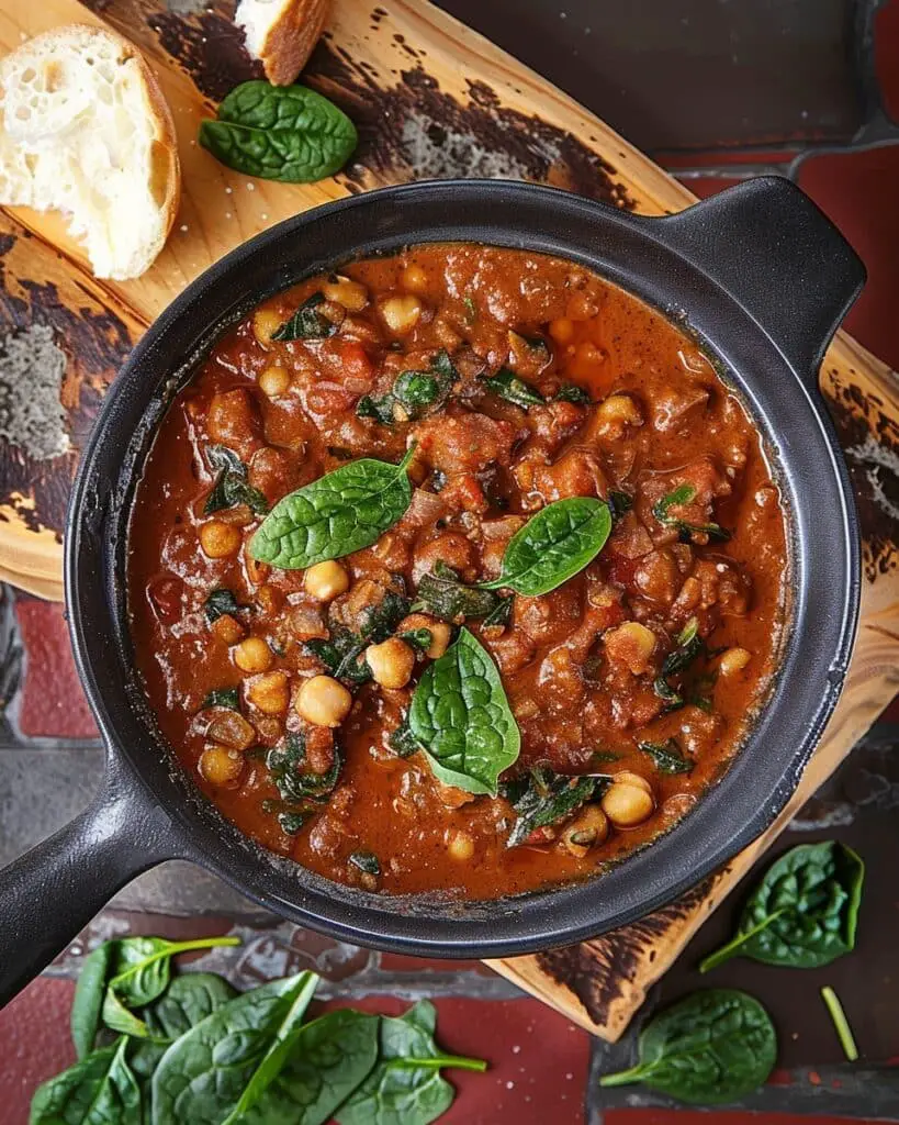 How To Make Spanish Chickpea And Spinach Stew