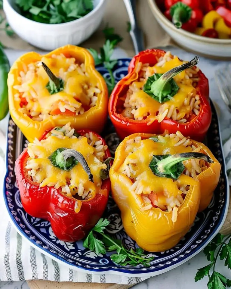 Stuffed Peppers with Rice