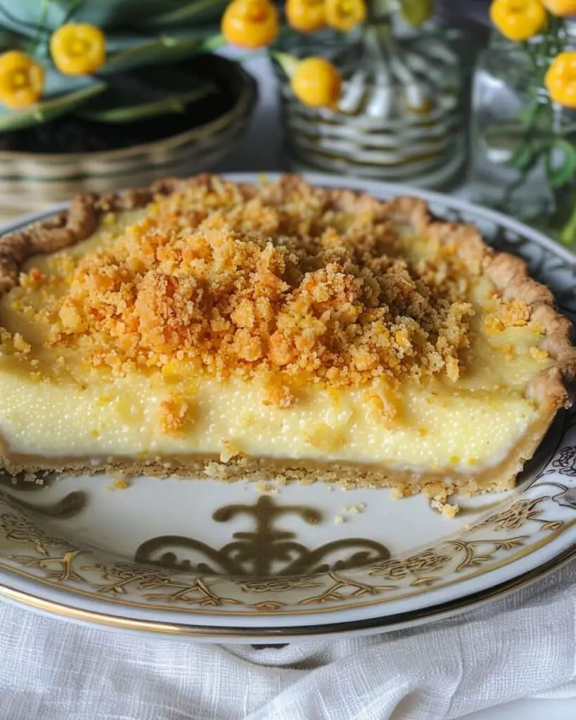 Sweet Corn Custard Pie