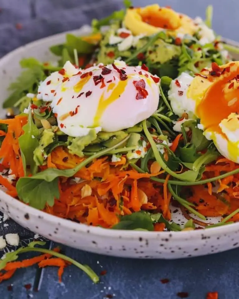 Sweet Potato Rösti & Poached Egg