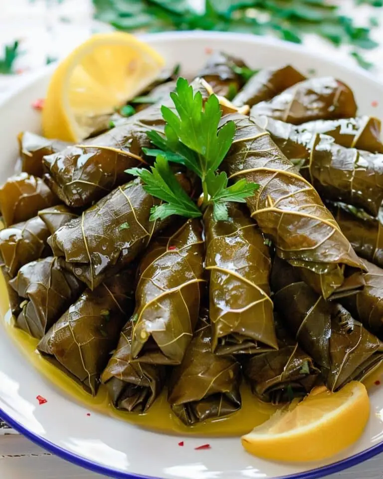 Stuffed Grape Leaves (Dolma)
