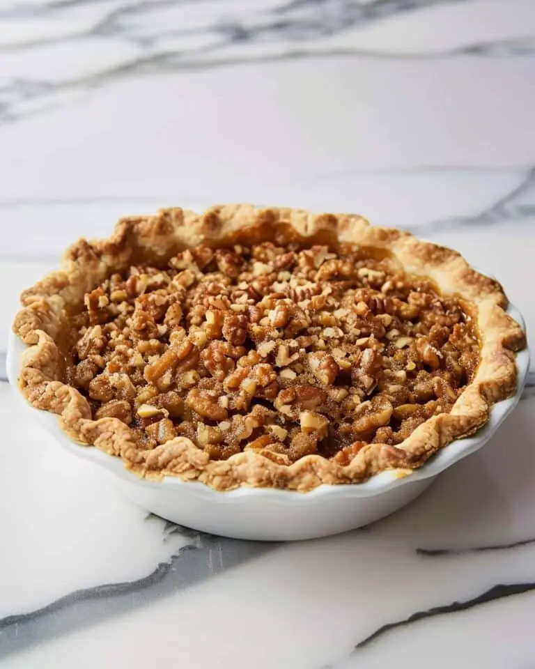 Walnut Maple Pie