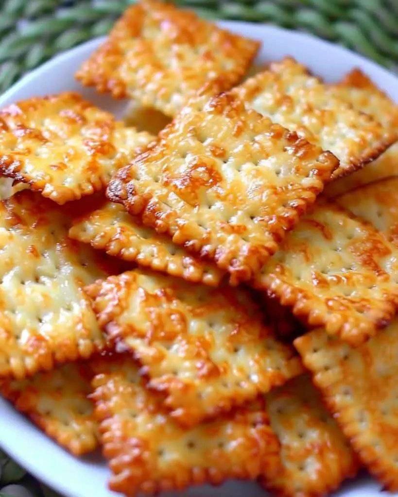 2-Ingredient Cottage Cheese Crackers