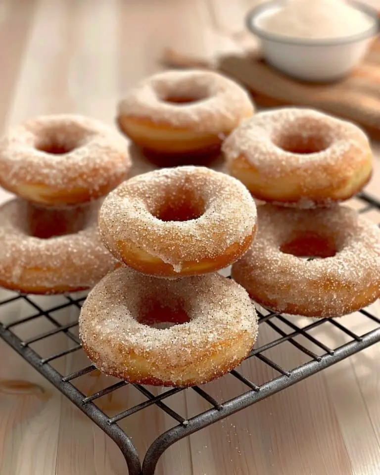 Amazing Baked Cinnamon Sugar Donuts