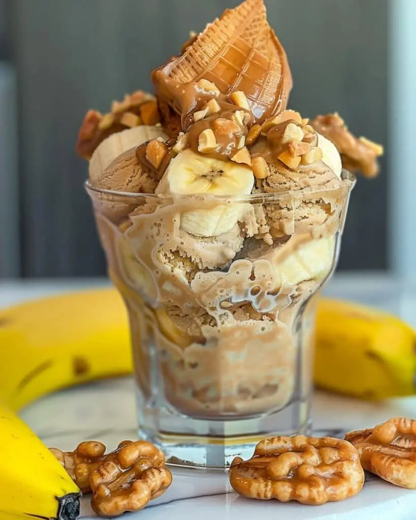 Banana Peanut Butter Ice Cream