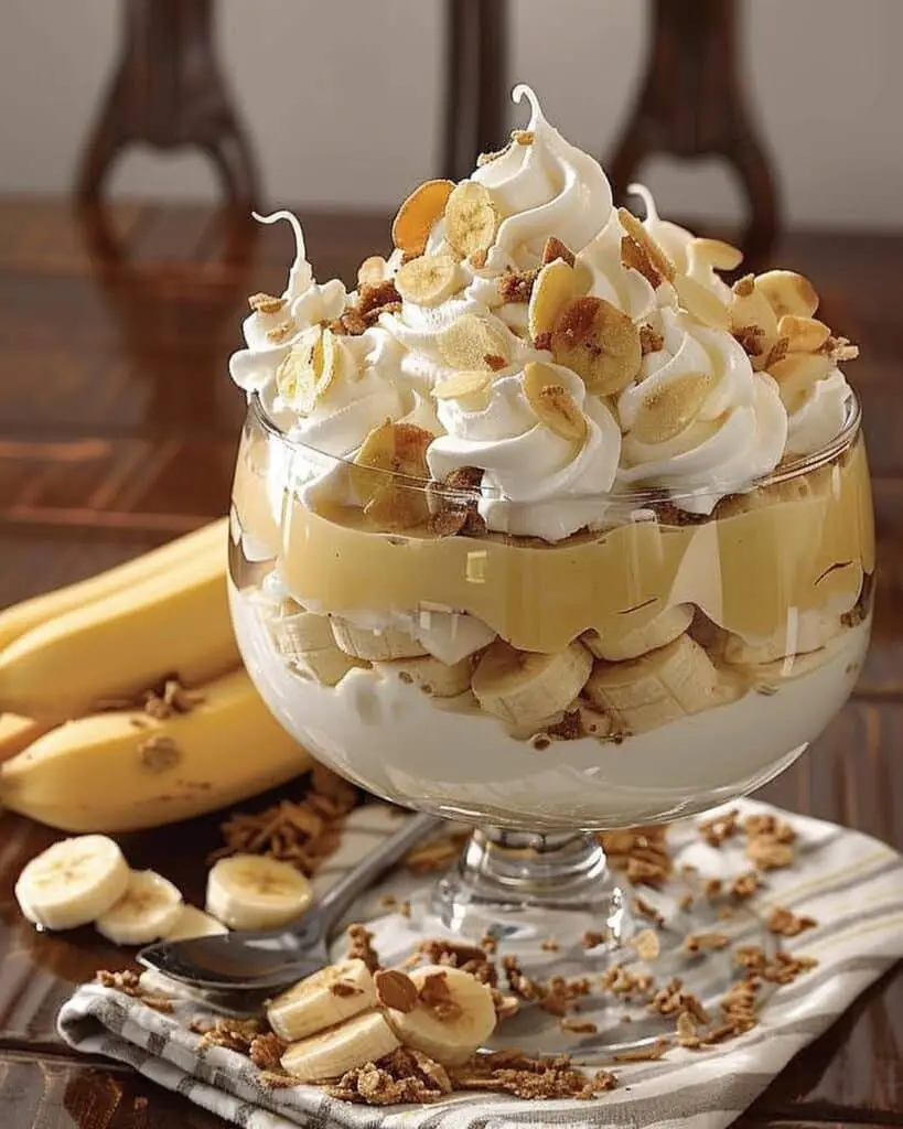 Banana Vanilla Pudding Trifle