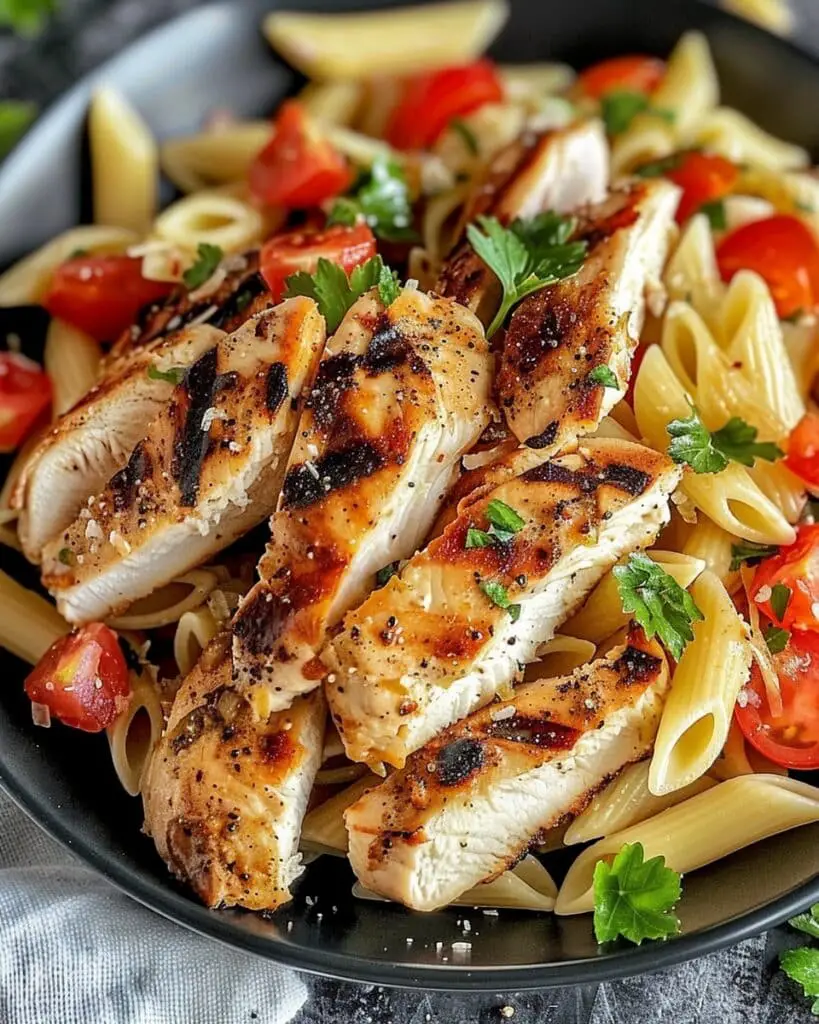How To Make Bruschetta Chicken Pasta