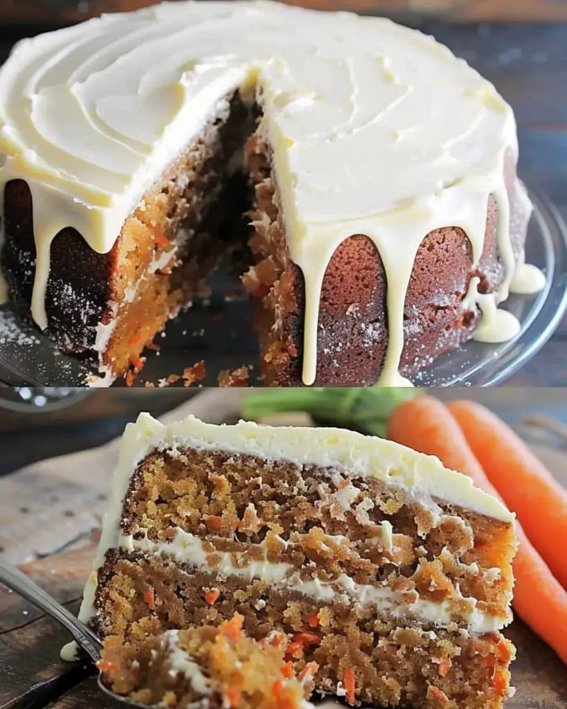 Carrot Walnut Cake
