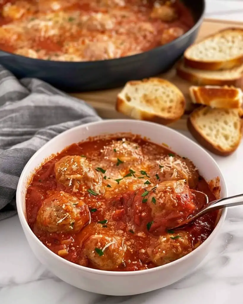 Cheese-Stuffed Meatballs