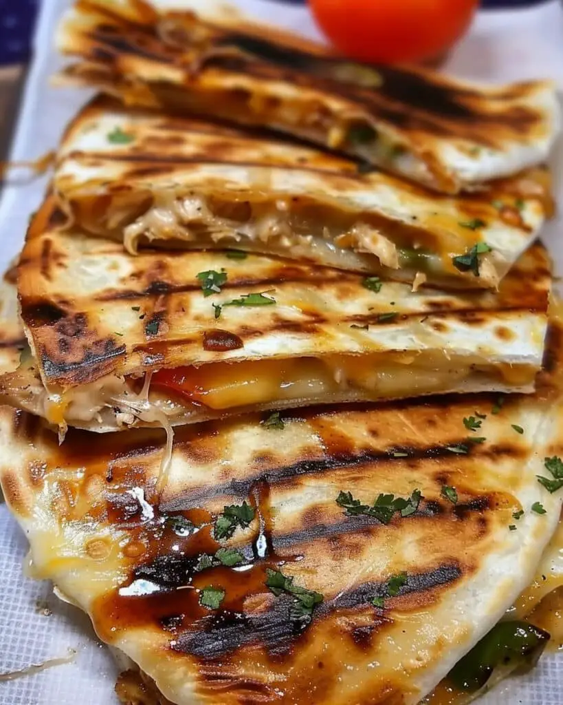 Cheesy Chicken Quesadillas