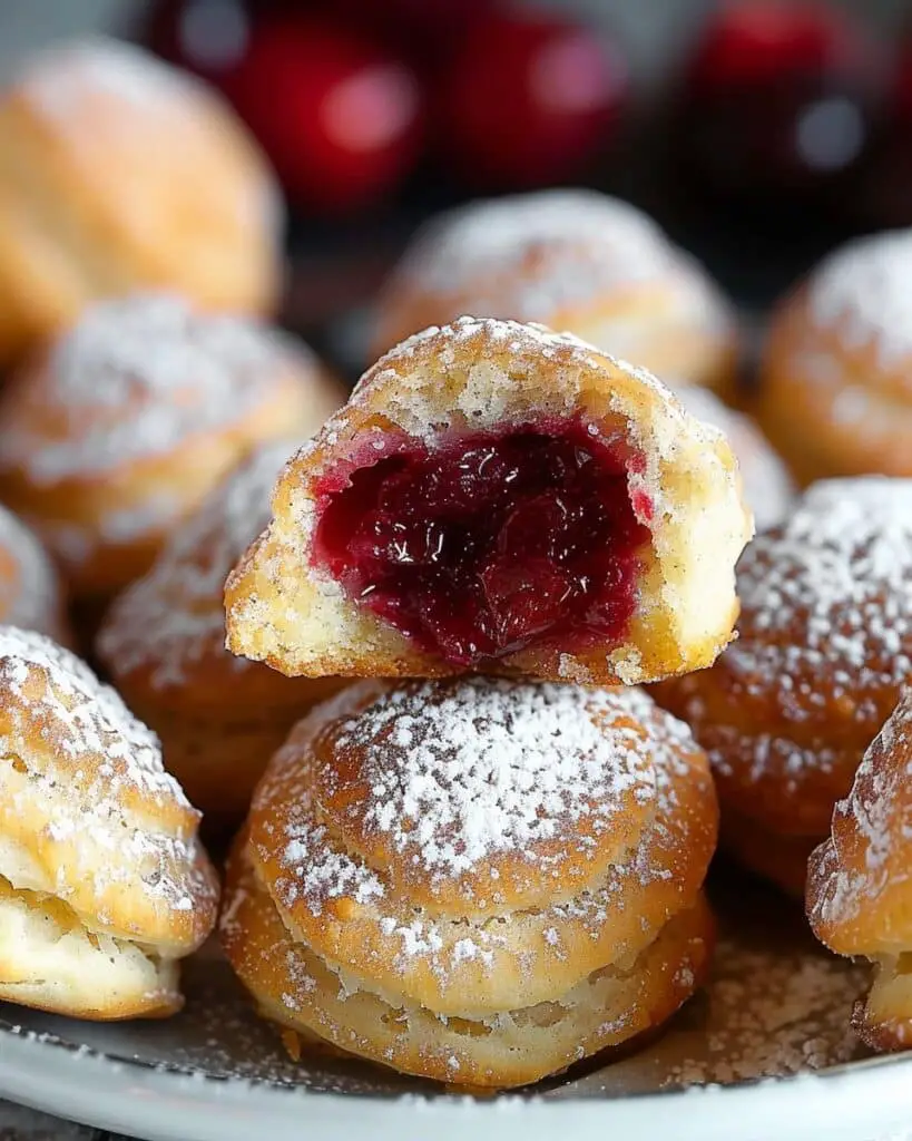 Cherry Pie Bombs with Biscuits