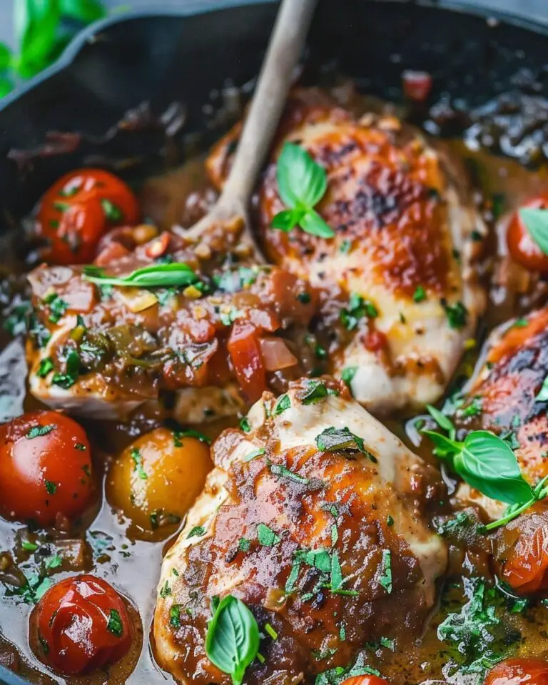 Chicken Margherita Skillet