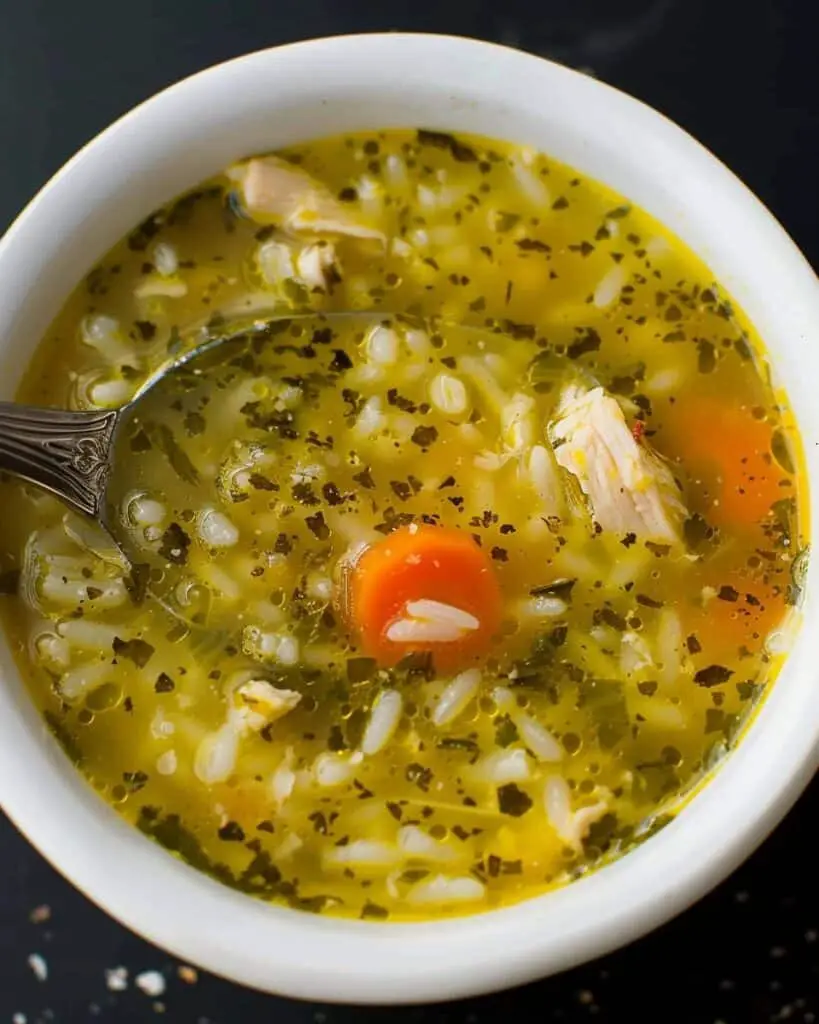 Chicken Rice Soup