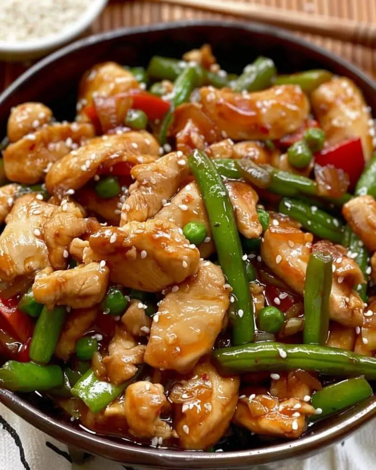 Chicken and Green Bean Stir-Fry