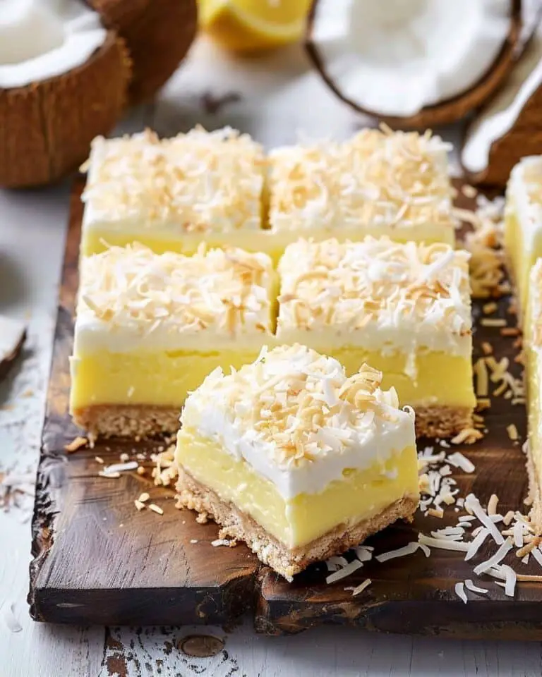 Coconut Cream Bars