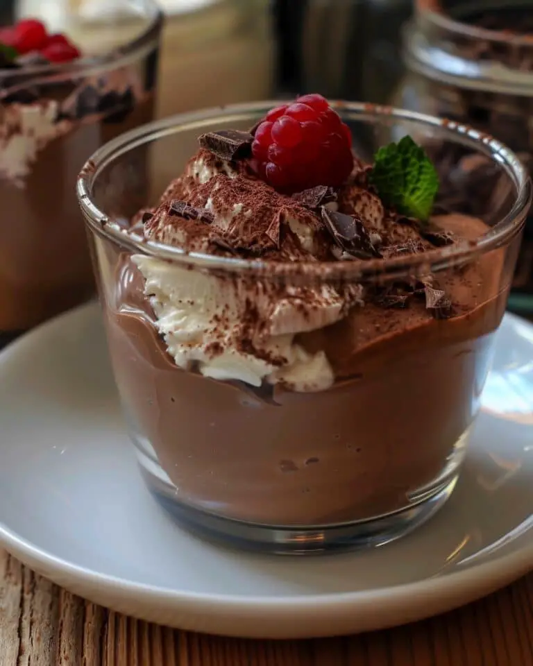 Cottage Cheese Chocolate Mousse Delight