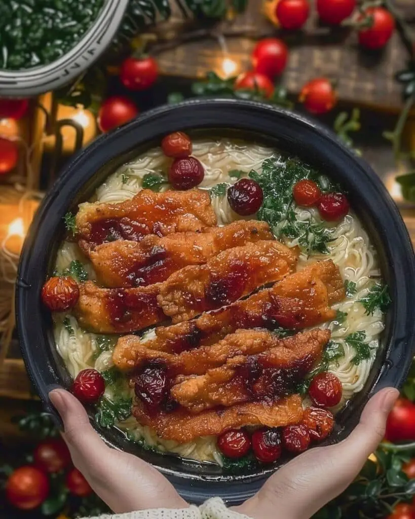 Crispy Honey Garlic Chicken