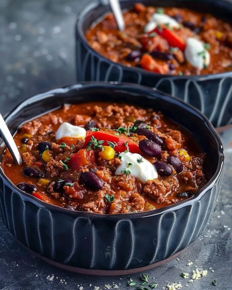 Crockpot Turkey Chili