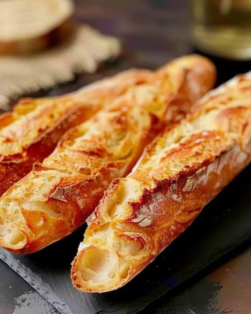 Crusty Mini Baguettes Made with Simple Ingredients