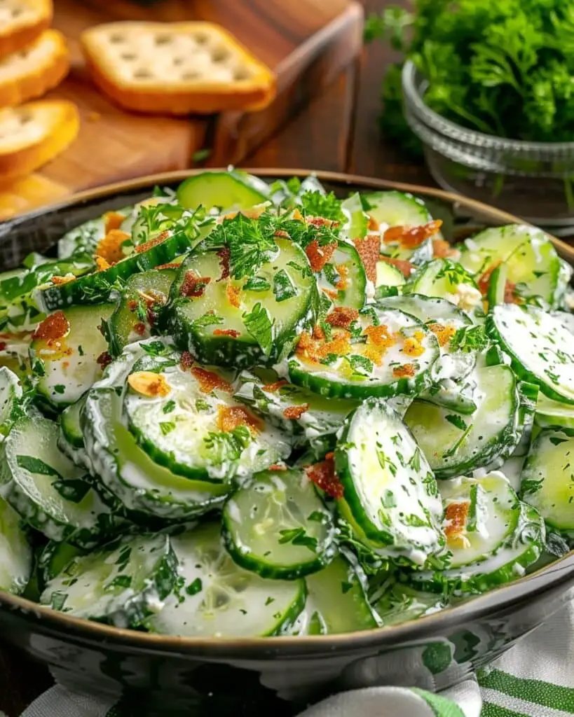 Cucumber Ranch Crack Salad
