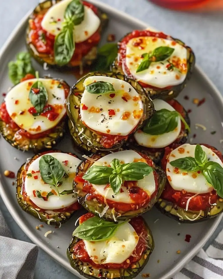 Eggplant & Mozzarella Towers