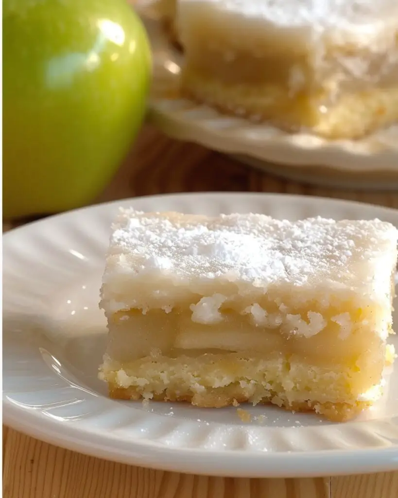 Easy Apple Sheet Cake with Powdered Sugar Glaze