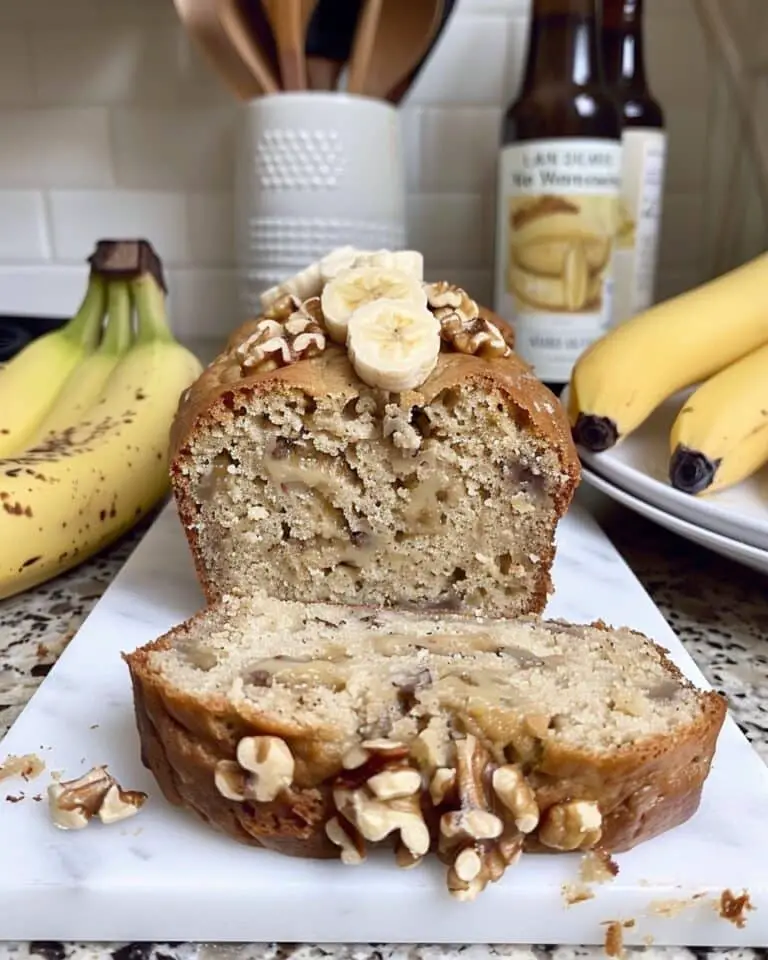 Flourless Banana Bread (No Added Sugar!)