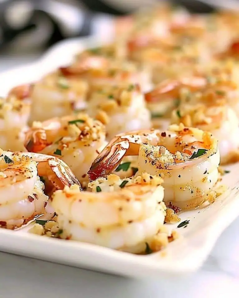 Garlic Parmesan Roasted Shrimp