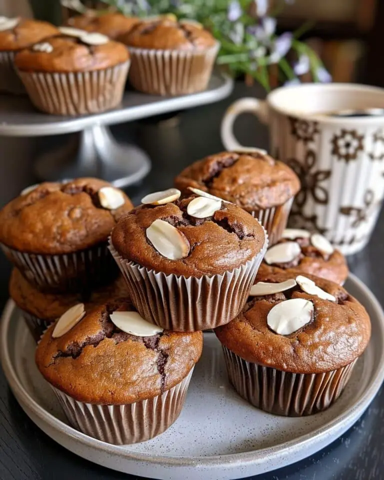 Banana Almond Muffins