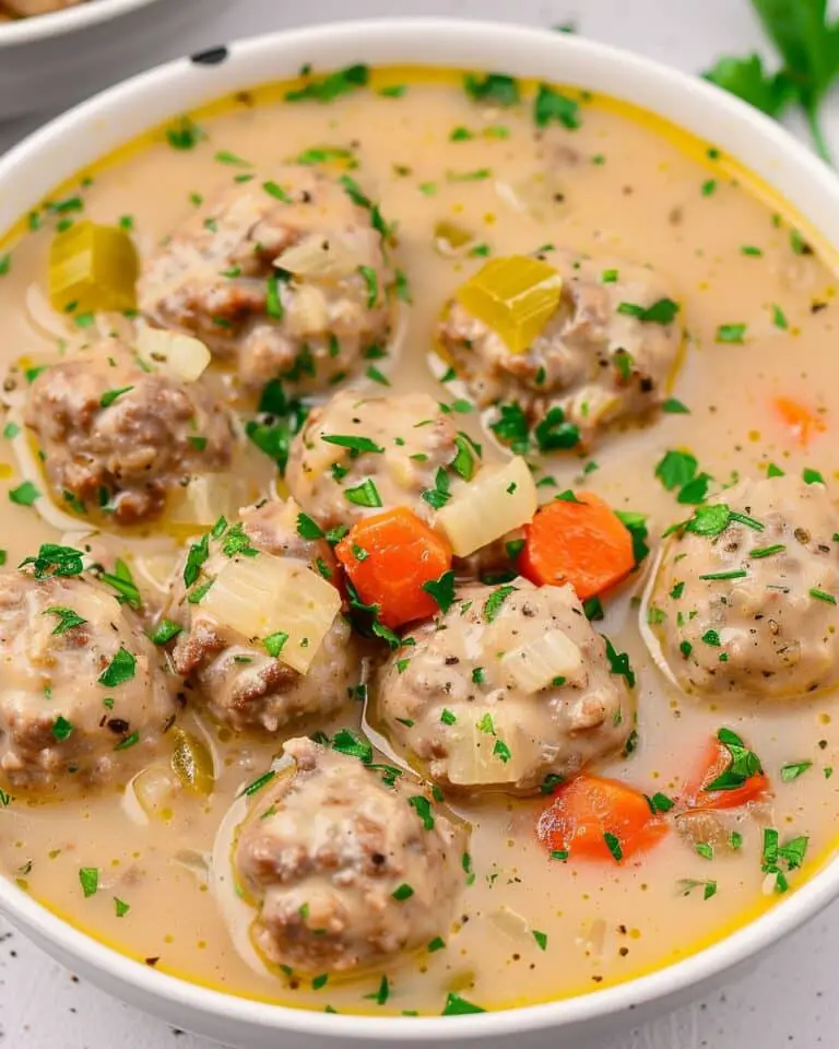 Hearty Swedish Meatball Soup