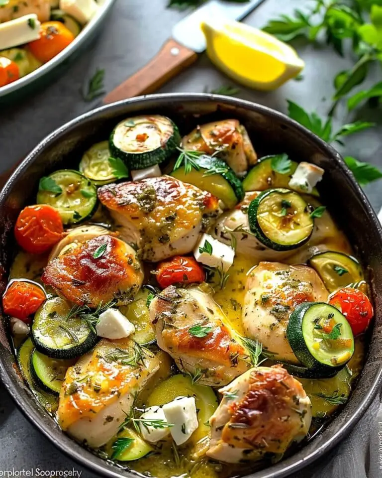Herb-Roasted Mediterranean Chicken Bake