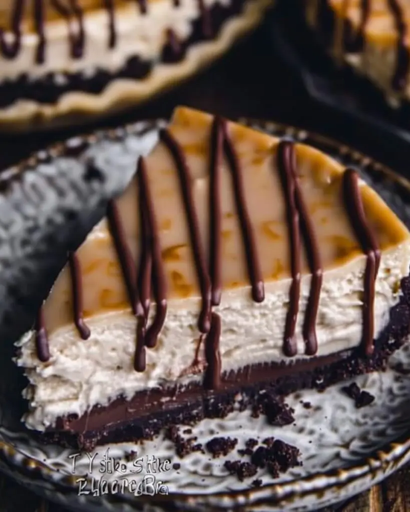 No-Bake Twix Cheesecake