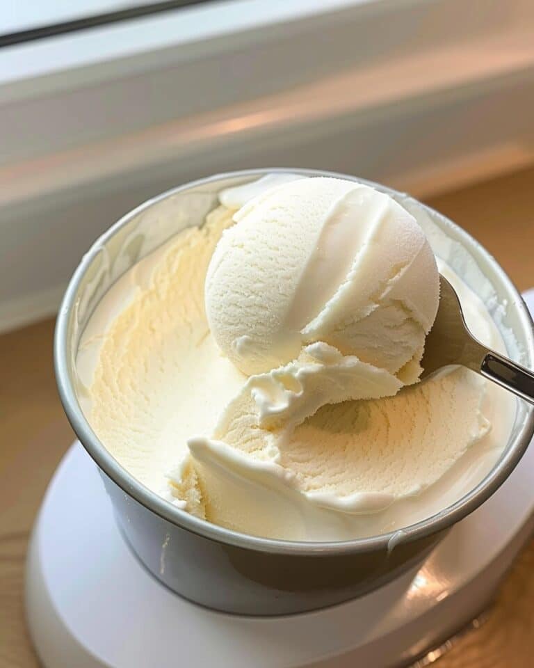 Homemade Vanilla Ice Cream
