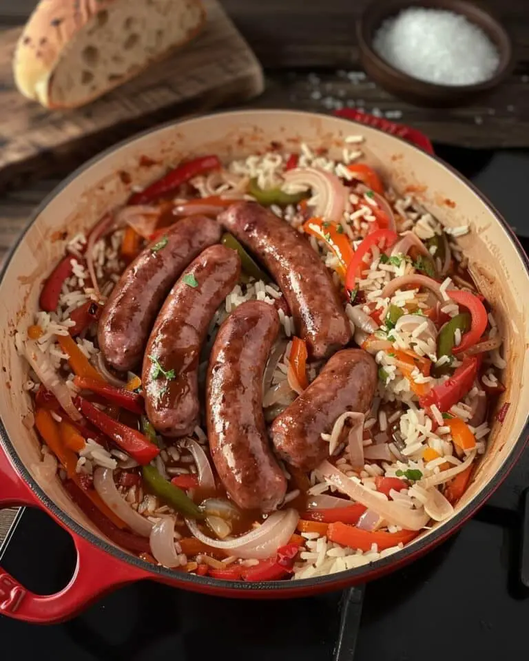 Italian Sausage, Peppers and Onions