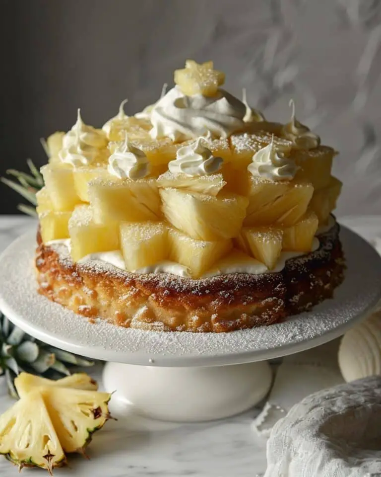 Lazy Amish Pineapple Cake