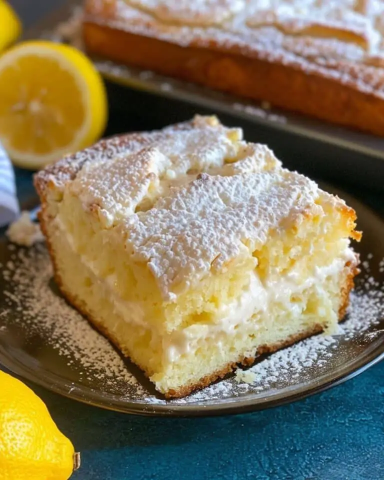 Lemon Cottage Cheese Loaf Cake