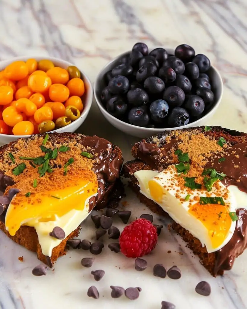 Loaded Breakfast Toast Stack: Savory Comfort Hit