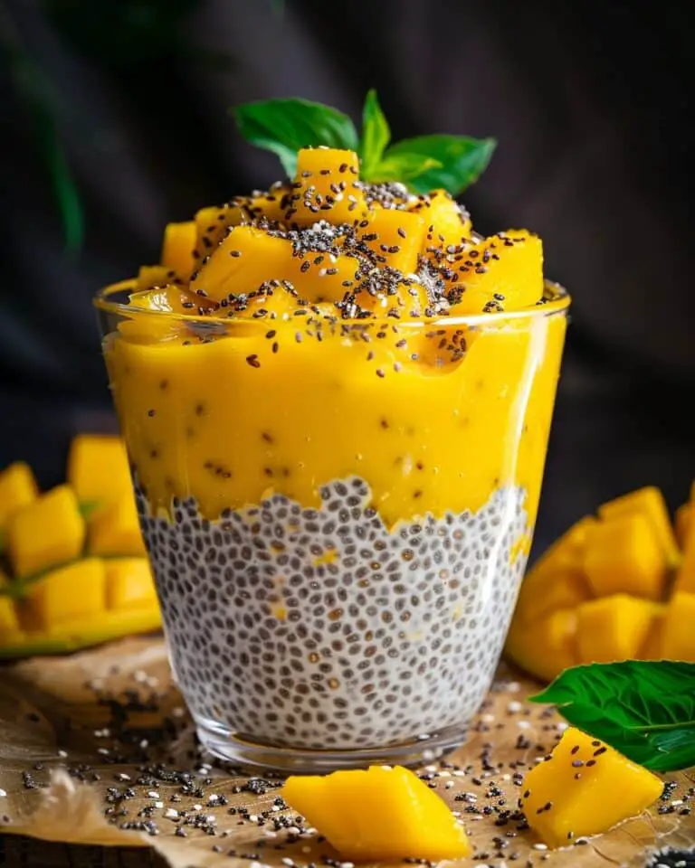 Mango Chia Pudding