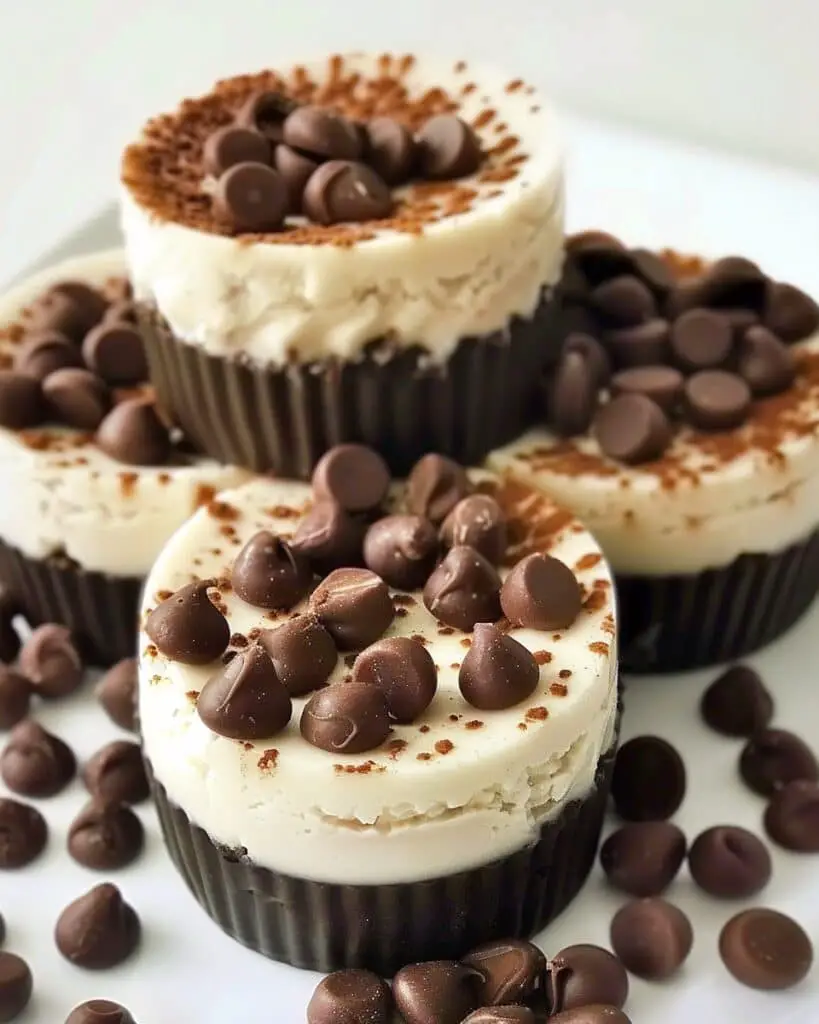 Mini No-Bake Malteser Cheesecakes